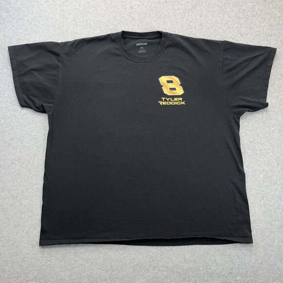 NASCAR Tyler Reddick #8 Racing T-Shirt Men’s 2XL XXL Black Graphic Tee Race - Picture 2 of 6